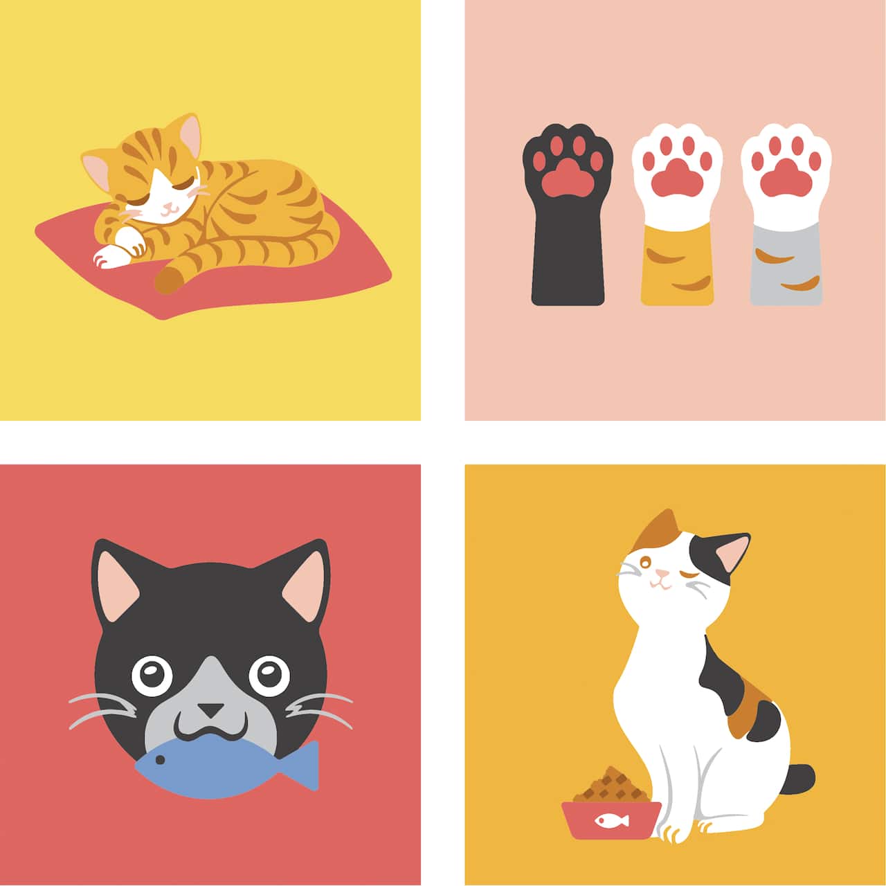 Cats Paint-by-Number Gallery Mini Kit by Artist's Loft®